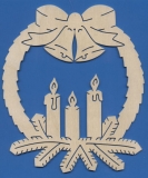 Fensterbild "Kerzen"